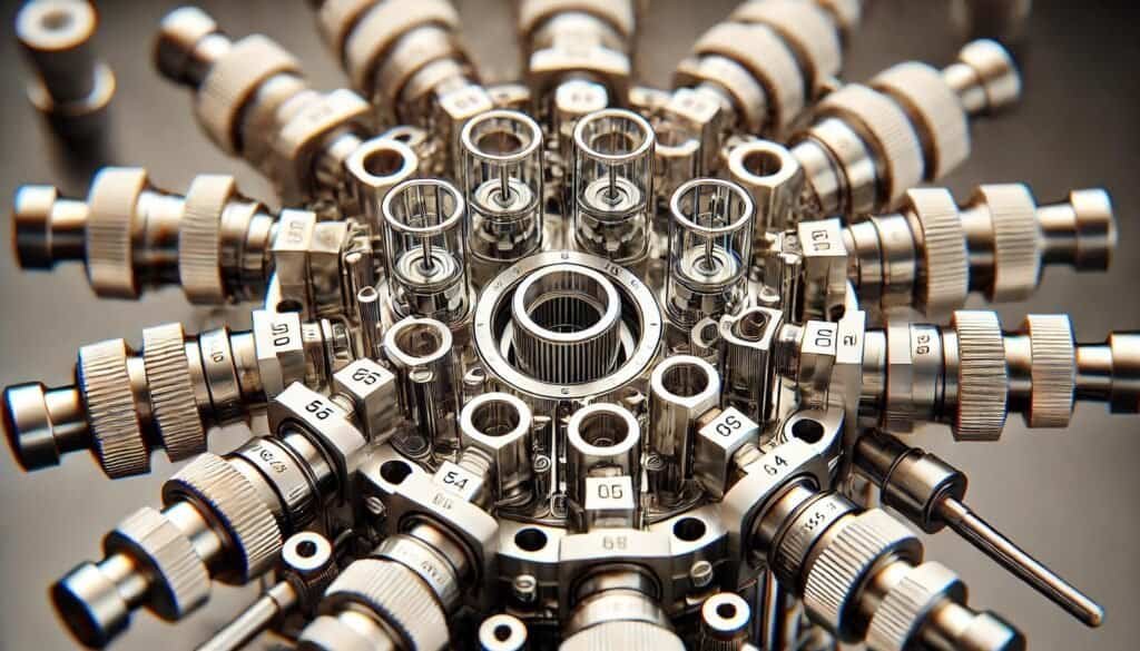 why are 6 way valves used in chromatography? 2