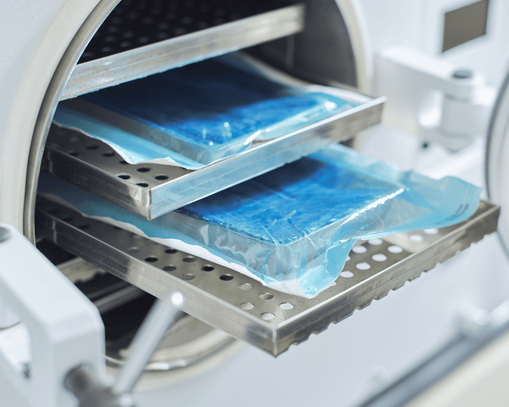 dust free packaging vs sterilization